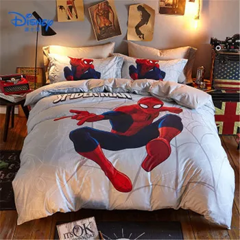Disney Marvel HD 3D printing bedding set 3 piece set cartoon pattern bed sheet pillow case duvet cover.For Boy.
Disney Marvel HD 3D printing bedding set 3 piece set cartoon pattern bed sheet pillow case duvet cover.For Boy.