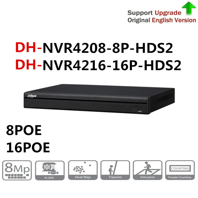 original Dahua NVR4208-8P-HDS2 8ch with 8 PoE ports NVR4216-16P-HDS2 16ch with 16 PoE ports 4K NVR 1U Network Video Recorder
original Dahua NVR4208-8P-HDS2 8ch with 8 PoE ports NVR4216-16P-HDS2 16ch with 16 PoE ports 4K NVR 1U Network Video Recorder