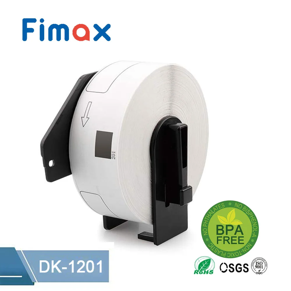 Fimax 1Rolls DK-1201 Compatible for Brother Labels DK-11201 Die-Cut Standard White Paper Address Labels for QL570 QL700 QL-1050
Fimax 1Rolls DK-1201 Compatible for Brother Labels DK-11201 Die-Cut Standard White Paper Address Labels for QL570 QL700 QL-1050