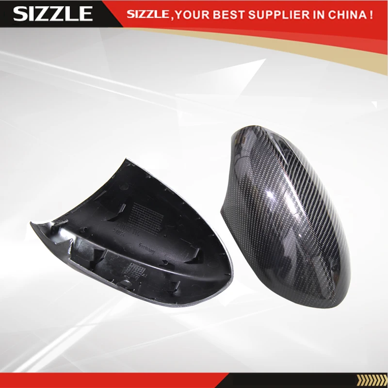 Replacement Carbon Fiber Rear View Door Side Mirror Cover Dry Carbon Caps For BMW E82 M1 & E90 E92 E93 M3 2008 - 2013
Replacement Carbon Fiber Rear View Door Side Mirror Cover Dry Carbon Caps For BMW E82 M1 & E90 E92 E93 M3 2008 - 2013
