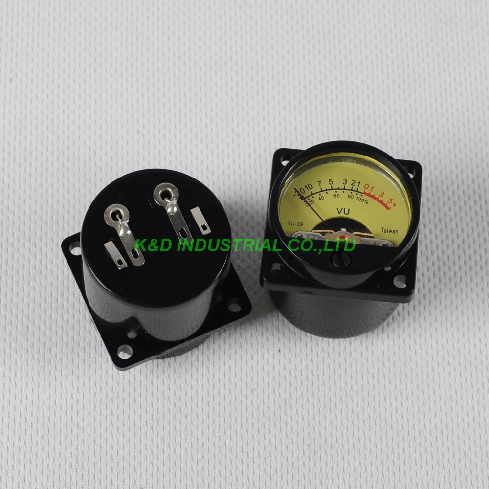 1pc VU Panel Meter Warm Back Light Audio Amp 35x35mm For 300B 845 
1pc VU Panel Meter Warm Back Light Audio Amp 35x35mm For 300B 845