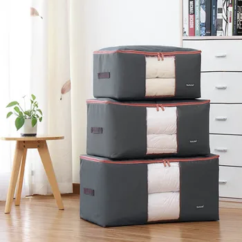 Clothing Storage Bags Quilt Storage Bag Oxford Washable 1 PC Plus Size Collapsible Home Storage Organizer Comforter Container
Clothing Storage Bags Quilt Storage Bag Oxford Washable 1 PC Plus Size Collapsible Home Storage Organizer Comforter Container