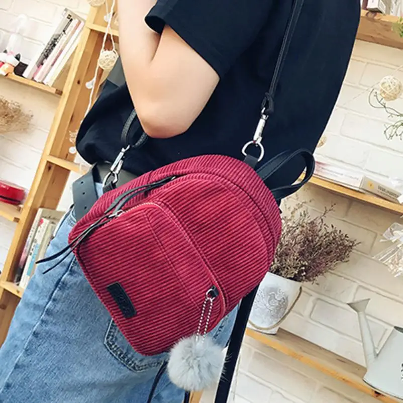 Travel Backpack Corduroy Mini Cute Animals School Bag College Preppy Satchel Rucksack Women High Quality Mochila #120
Travel Backpack Corduroy Mini Cute Animals School Bag College Preppy Satchel Rucksack Women High Quality Mochila #120