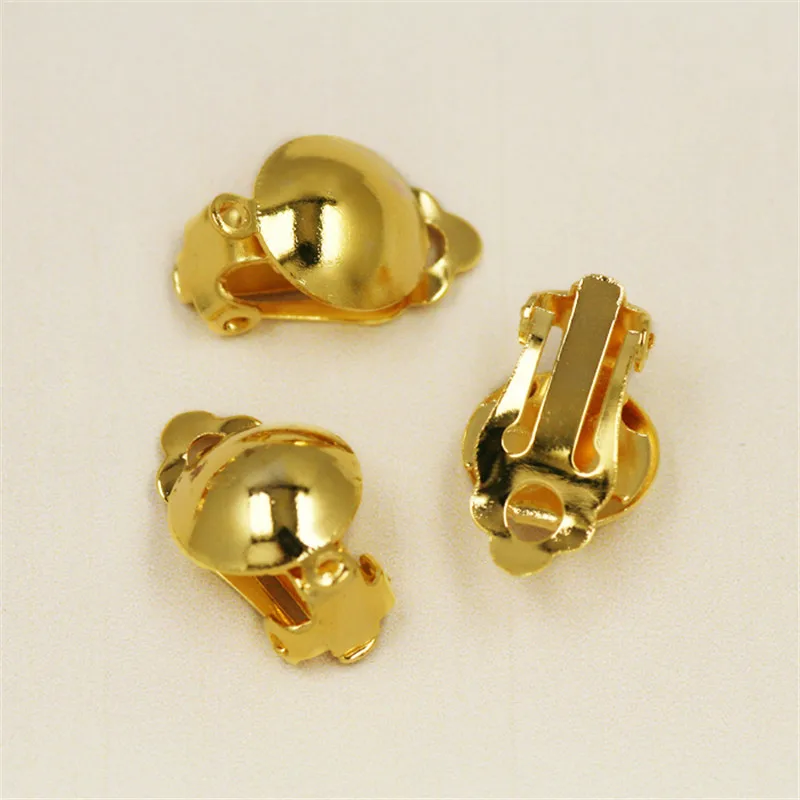 11x19mm 10pcs/lot Gold Rhodium Ear Clip Fitting Earring Hook Clisper Earring Clip Earring Findings For Jewelry Making DIY
11x19mm 10pcs/lot Gold Rhodium Ear Clip Fitting Earring Hook Clisper Earring Clip Earring Findings For Jewelry Making DIY