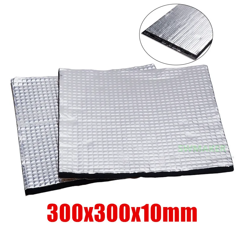 2pcs 300x300mm Heat Insulation Cotton with Adhesive tape 10mm thick for Creality CR-10 heated bed plate
2pcs 300x300mm Heat Insulation Cotton with Adhesive tape 10mm thick for Creality CR-10 heated bed plate