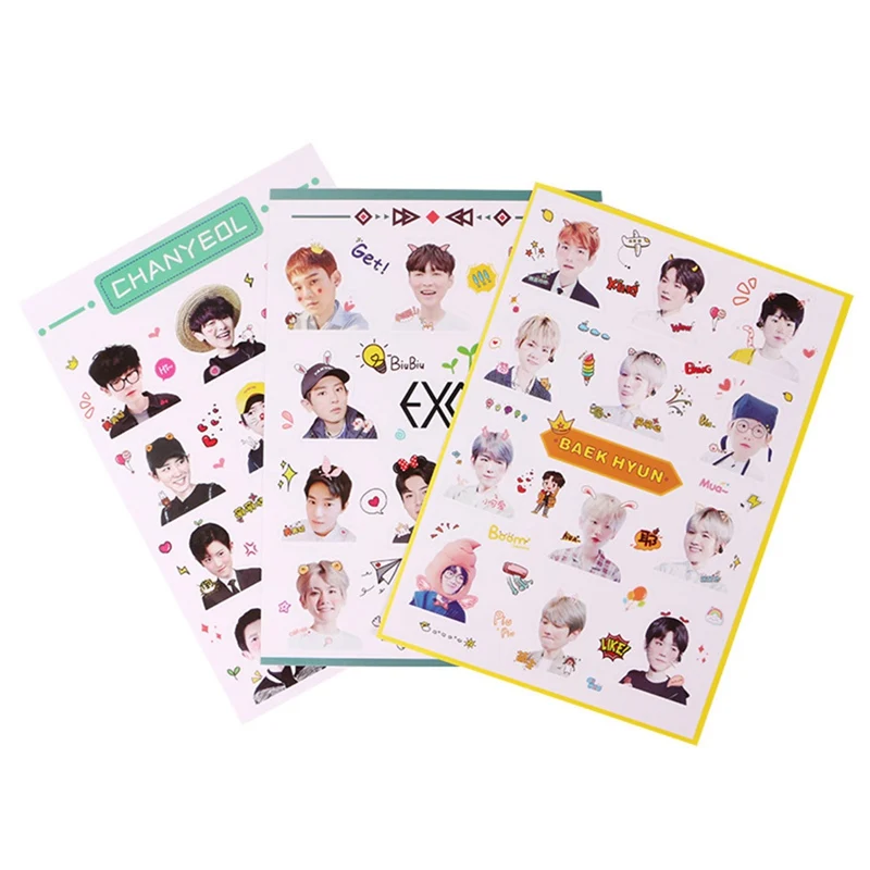 1 Piece K-pop EXO Chanyeol Waterproof Transparent Stickers DIY Hand Q Adorable Cute Face Stationery Sticker
1 Piece K-pop EXO Chanyeol Waterproof Transparent Stickers DIY Hand Q Adorable Cute Face Stationery Sticker