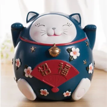 Lucky Cat Ornaments Piggy bank Coin change piggy bank Adult children cartoon Creative birthday gift
Lucky Cat Ornaments Piggy bank Coin change piggy bank Adult children cartoon Creative birthday gift