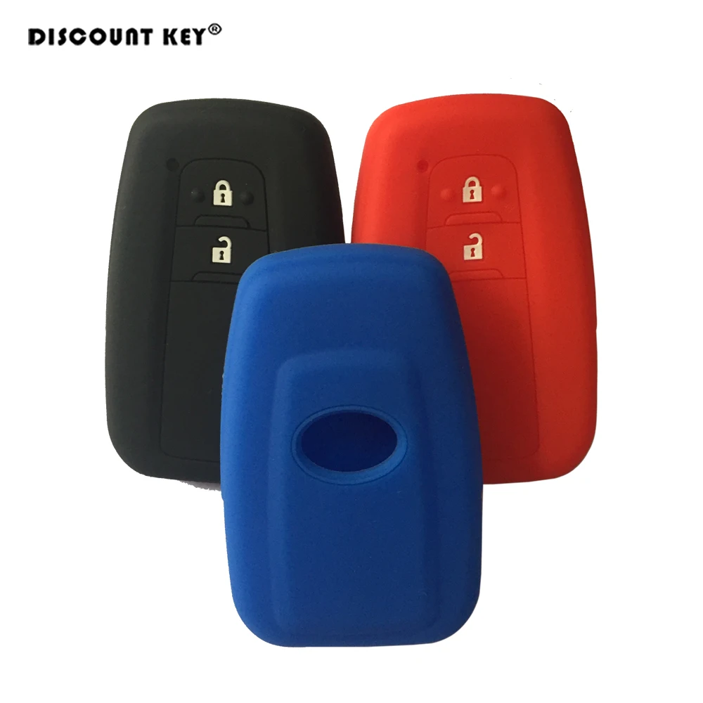 Silicone Rubber Car Key Cover For Toyota CHR C-HR 2017 Prius Key Cover Case 2 Button Remote Keyless Case Accessories Car Styling
Silicone Rubber Car Key Cover For Toyota CHR C-HR 2017 Prius Key Cover Case 2 Button Remote Keyless Case Accessories Car Styling