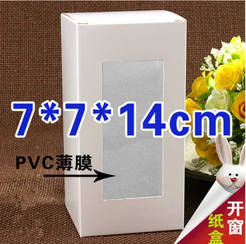 Free shipping 7*7*14cm white PVC open window 4*9cm good qunlity wedding cake boxes ,110pcs /lot, YR12
Free shipping 7*7*14cm white PVC open window 4*9cm good qunlity wedding cake boxes ,110pcs /lot, YR12