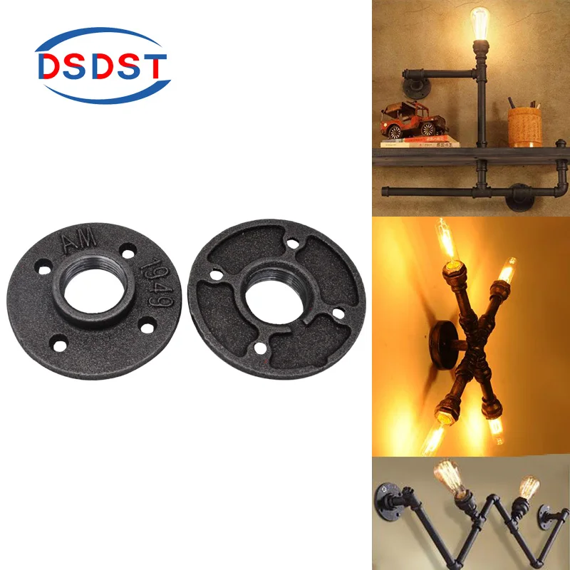 3pcs/lot 4-holes Reinforced Flange Vintage Style LOFT Industrial winds Base High Quality cast iron Flanges 1/2",3/4",1"
3pcs/lot 4-holes Reinforced Flange Vintage Style LOFT Industrial winds Base High Quality cast iron Flanges 1/2",3/4",1"