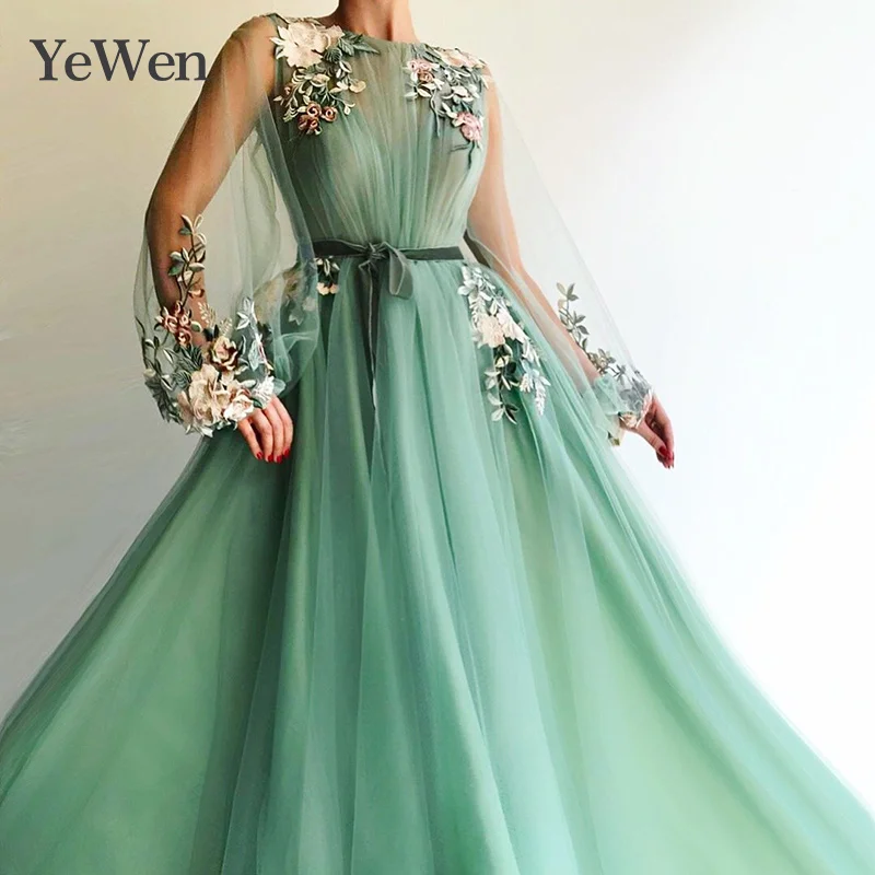 Green Formal Evening Dress Women Elegant Evening Dresses Lace Appliques Robe De Soiree Evening Gown Vestidos De Fiesta De Noche
Green Formal Evening Dress Women Elegant Evening Dresses Lace Appliques Robe De Soiree Evening Gown Vestidos De Fiesta De Noche