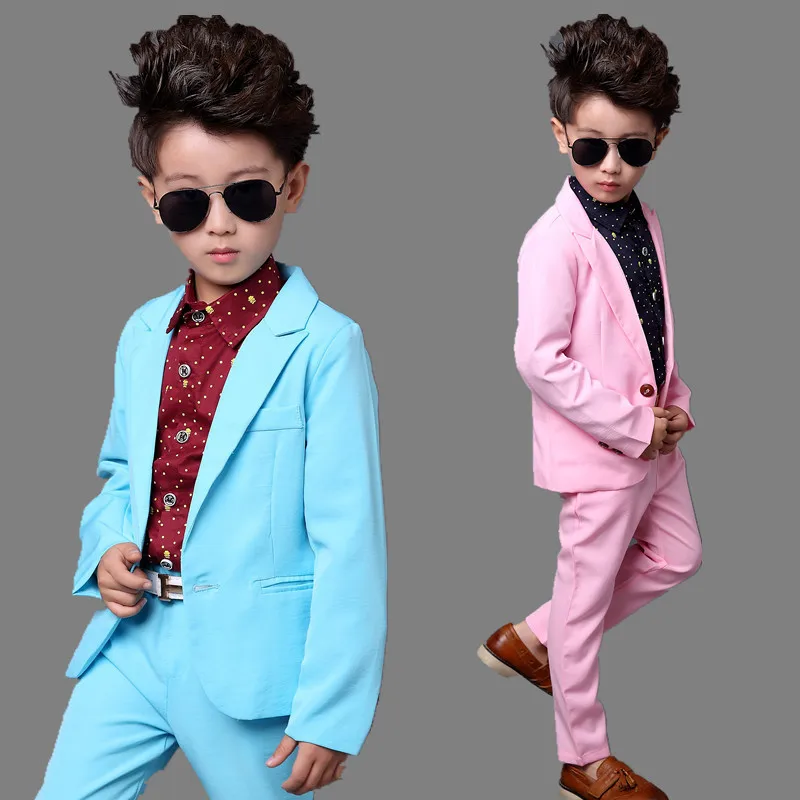Spring Bright Pink/Blue Casual Child Blazer Suit Boys Clothes Formal Costumes For Wedding 9 Point Pants Blazer 2 Parts Sets,C118
Spring Bright Pink/Blue Casual Child Blazer Suit Boys Clothes Formal Costumes For Wedding 9 Point Pants Blazer 2 Parts Sets,C118