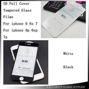 20pcs/lot 5D Curved Screen Protector for iPhone 7 6 Plus 5D Edge Full Cover Film for iPhone 6S 7 Plus Tempered Glass Film 3D
20pcs/lot 5D Curved Screen Protector for iPhone 7 6 Plus 5D Edge Full Cover Film for iPhone 6S 7 Plus Tempered Glass Film 3D