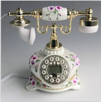 Good art are a selling Pastoral antique coloured drawing process gifts landline telephone ringing tones home Dial number
Good art are a selling Pastoral antique coloured drawing process gifts landline telephone ringing tones home Dial number