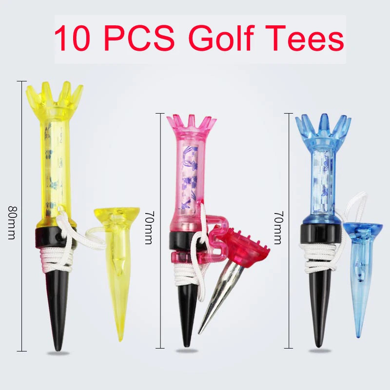 10 PCS Golf Tees Automatic Reset Magnetic Tee Set Multi Colors 7cm 8cm Length Tee for Woods Club Golf Training Aids
10 PCS Golf Tees Automatic Reset Magnetic Tee Set Multi Colors 7cm 8cm Length Tee for Woods Club Golf Training Aids