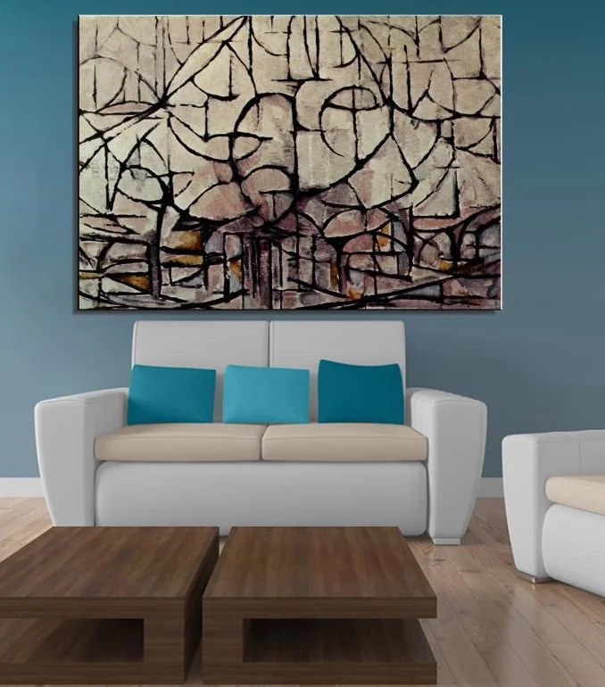 Piet Cornelies Mondrian Still life Abstract oil Painting Drawing handmade canvas painting art Unframed Canvas picture
Piet Cornelies Mondrian Still life Abstract oil Painting Drawing handmade canvas painting art Unframed Canvas picture