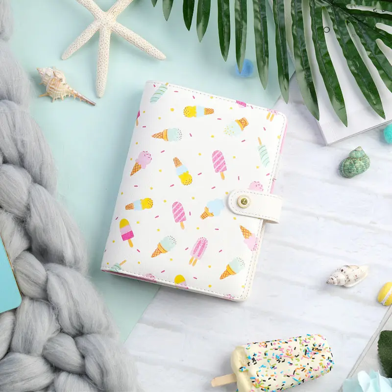 2019 Yiwi Lovedoki A6 Creative Ice Cream 6 Loose leaf binder Dokibook Snap Planner Stationery
2019 Yiwi Lovedoki A6 Creative Ice Cream 6 Loose leaf binder Dokibook Snap Planner Stationery