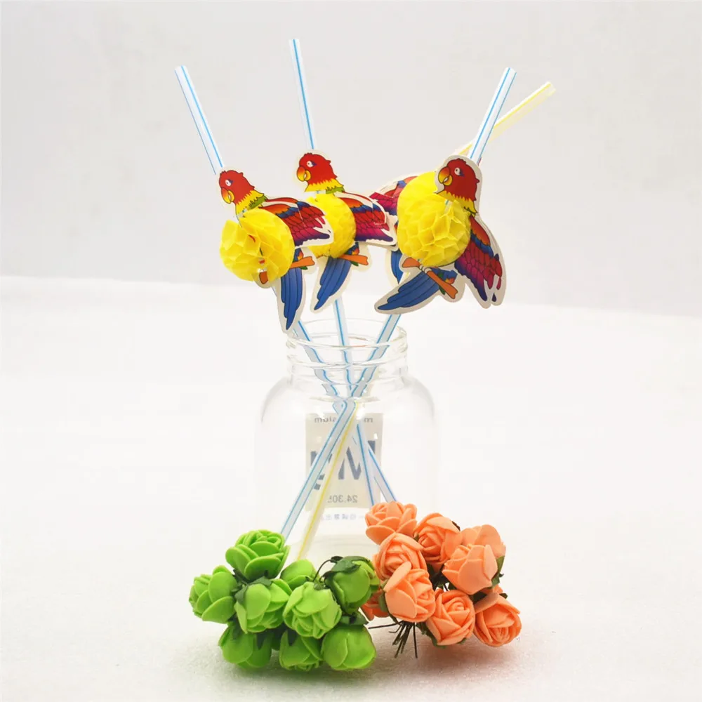 50pcs/set 3D Straw Bird Flexible Plastic Straw Pattern Theme Party Decoration Disposable Tableware Drinking Straws Decoration
50pcs/set 3D Straw Bird Flexible Plastic Straw Pattern Theme Party Decoration Disposable Tableware Drinking Straws Decoration