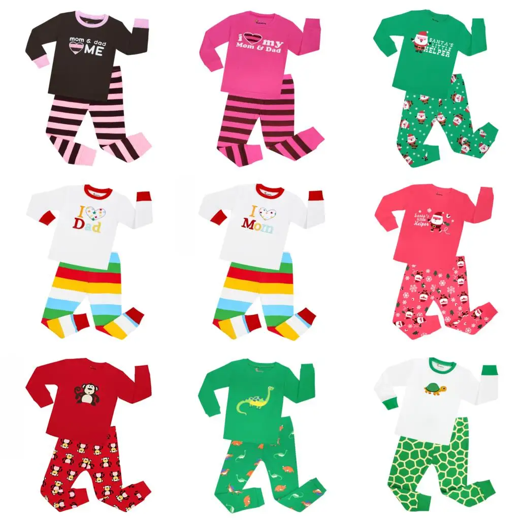 22 Design Children Sleepwear Kids Pajamas Sets Baby I Love Mom Dad Nightwear Boys Girls Christmas Pyjamas Animal Dinosaur Pijama
22 Design Children Sleepwear Kids Pajamas Sets Baby I Love Mom Dad Nightwear Boys Girls Christmas Pyjamas Animal Dinosaur Pijama
