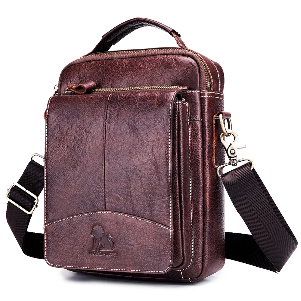 Fashion Retro Cow Leather Men's Bags Business Work Casual Man Shoulder Bag Genuine Leather Box Hand Bags Male Briefcases Bolsa
Fashion Retro Cow Leather Men's Bags Business Work Casual Man Shoulder Bag Genuine Leather Box Hand Bags Male Briefcases Bolsa