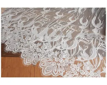 GLace 3M/Lot 1.5M Wide Good Quality Latest Lace Fabric 100% Polyester Eyelash Lace Fabric Women Wedding Dress Fabric TX572
GLace 3M/Lot 1.5M Wide Good Quality Latest Lace Fabric 100% Polyester Eyelash Lace Fabric Women Wedding Dress Fabric TX572