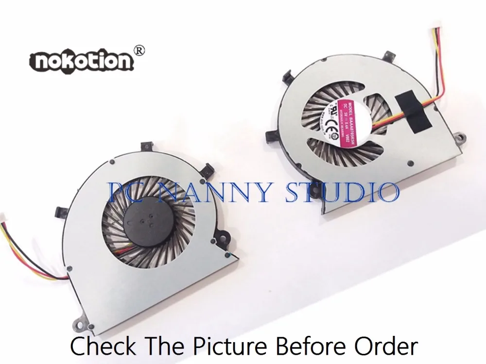 NOKOTION FOR SATELLITE P55W-B P55 BAAA0705R5H Cooling Fan Cpu Cooler WORKING used
NOKOTION FOR SATELLITE P55W-B P55 BAAA0705R5H Cooling Fan Cpu Cooler WORKING used