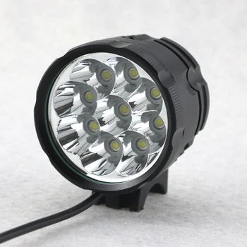 2 in 1 Waterproof 15000 Lumen 9T6 Bike Headlamp 9xCree XM-L T6 LED Front Bicycle Light Head Lamp + 18650 Battery Pack + Charger
2 in 1 Waterproof 15000 Lumen 9T6 Bike Headlamp 9xCree XM-L T6 LED Front Bicycle Light Head Lamp + 18650 Battery Pack + Charger