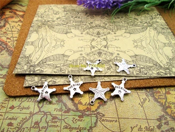 60pcs-- 18*20mm antique Silver sheriff star Charms Handmade Charms Pendants Jewelry Findings
60pcs-- 18*20mm antique Silver sheriff star Charms Handmade Charms Pendants Jewelry Findings