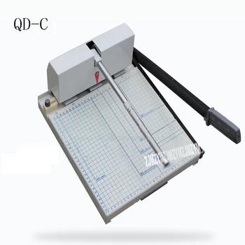 1PC QD-C Heavy Duty Ream Guillotine A4 Size Stack Paper Cutter Paper Cutting Machine,punching machine bore diameter 4mm/5mm/6mm
1PC QD-C Heavy Duty Ream Guillotine A4 Size Stack Paper Cutter Paper Cutting Machine,punching machine bore diameter 4mm/5mm/6mm