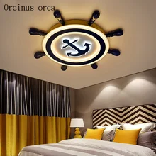 Mediterranean Creative Rudder ceiling lamp Boys'Bedroom Children's Room Lighting Cartoon LED Circular Blue ceiling lamp
Mediterranean Creative Rudder ceiling lamp Boys'Bedroom Children's Room Lighting Cartoon LED Circular Blue ceiling lamp