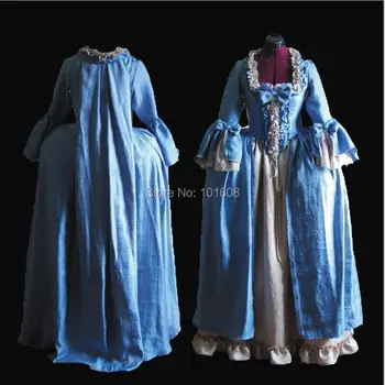 Tailored!Royal Eras Blue Taffeta Duchess 18th Gothic Theater medieval Renaissance Reenactment DRESS Victorian dresses HL-343
Tailored!Royal Eras Blue Taffeta Duchess 18th Gothic Theater medieval Renaissance Reenactment DRESS Victorian dresses HL-343