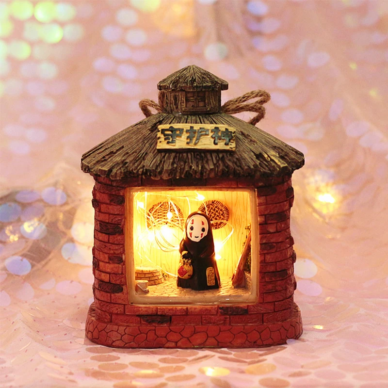 Faceless Man Cartoon LED Night Light Spirited Away Warm Yellow Home Decoration Desk Table Night Lamps
Faceless Man Cartoon LED Night Light Spirited Away Warm Yellow Home Decoration Desk Table Night Lamps