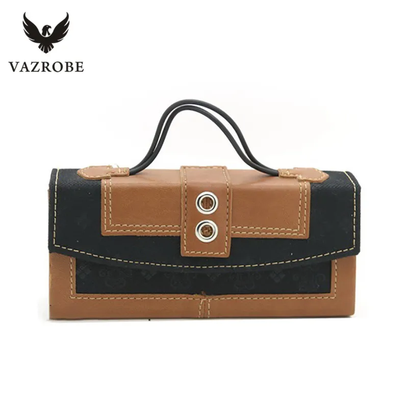 Vazrobe Brand Portable Glasses Box Handmade Sunglasses Hard Case Magnetic Switch Eyeglasses Leather Boxes Ultra-light Creative
Vazrobe Brand Portable Glasses Box Handmade Sunglasses Hard Case Magnetic Switch Eyeglasses Leather Boxes Ultra-light Creative