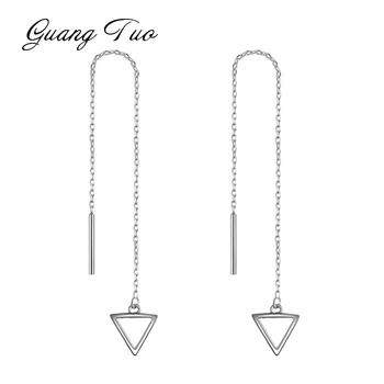 ES2185 Korean Simple Style Geometric Long Tassel Earrings Ear Line Drop Dangle Earrings Triangular Simple Series Brincos Women
ES2185 Korean Simple Style Geometric Long Tassel Earrings Ear Line Drop Dangle Earrings Triangular Simple Series Brincos Women