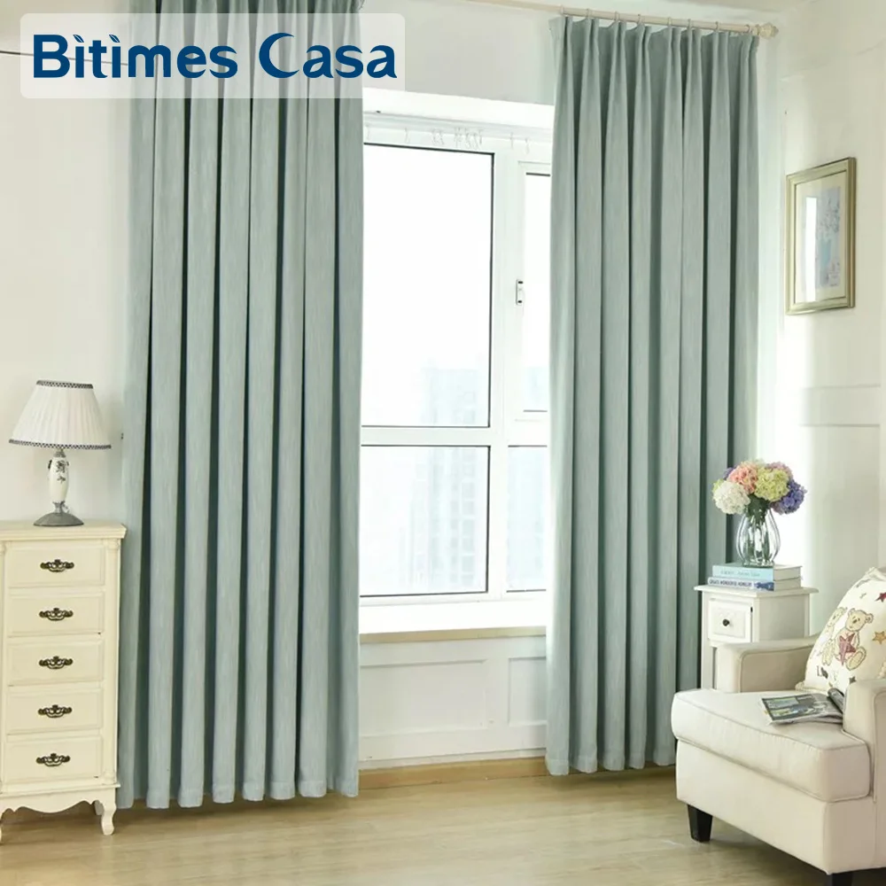 High Shadiing Blackout Window Curtain Solid Color For Living Roon Bedroom High Density Grey Curtain Elegant Home Decoration
High Shadiing Blackout Window Curtain Solid Color For Living Roon Bedroom High Density Grey Curtain Elegant Home Decoration