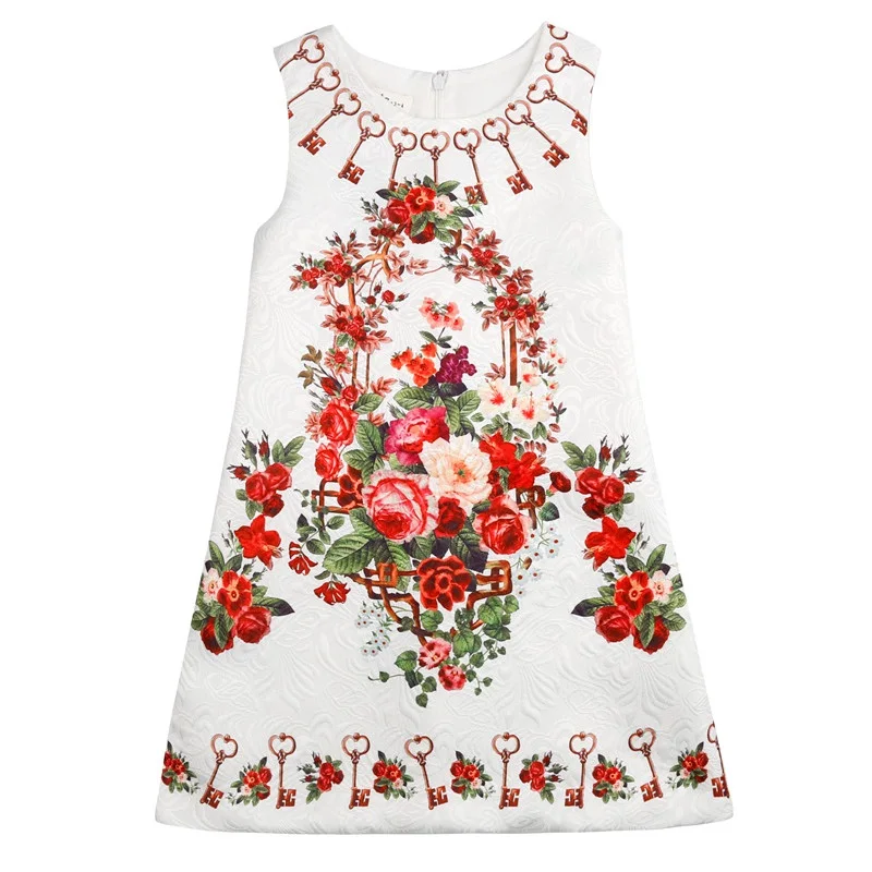 Girls Dresses Sweet Floral Vest Dress Clothes For Kids Baby Cotton Cute Printed Dress 2018 New Fashion
Girls Dresses Sweet Floral Vest Dress Clothes For Kids Baby Cotton Cute Printed Dress 2018 New Fashion