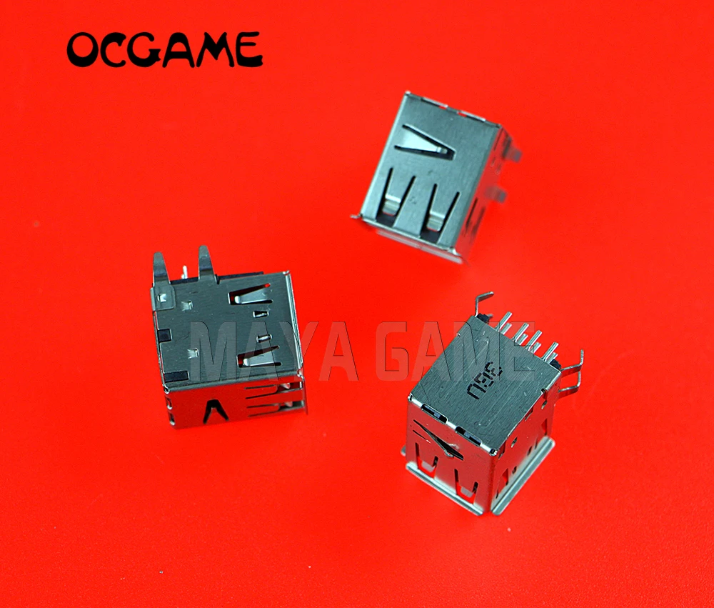 OCGAME Высококачественная оригинальная задняя розетка USB для консоли Wii U запасная