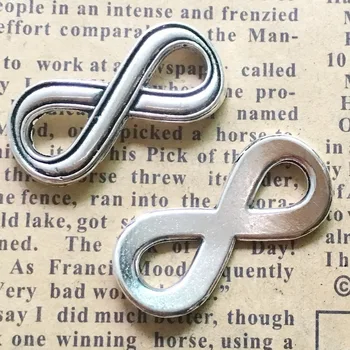 100pcs hollow figure 8 connector 14*30mm 2.8g Antique silver craft Jewelry bracelet necklace anklet Component Children day gift
100pcs hollow figure 8 connector 14*30mm 2.8g Antique silver craft Jewelry bracelet necklace anklet Component Children day gift