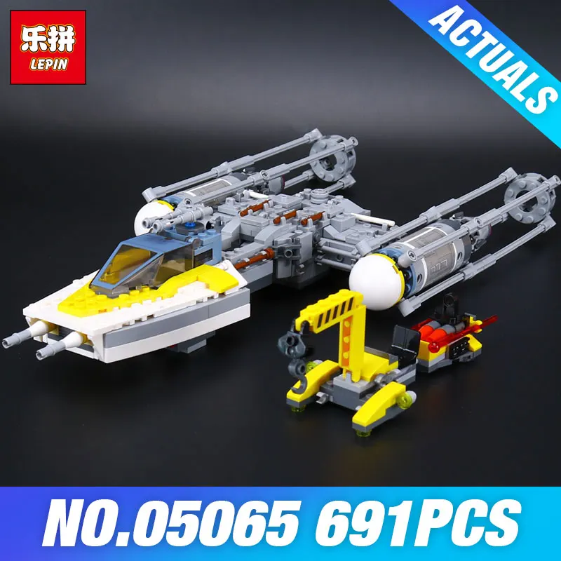 05065 691Pcs Star Plan Series The Star Ywing fighter 75172 Wars Toys Set Building Blocks Bricks Educational DIY Kids Gifts
05065 691Pcs Star Plan Series The Star Ywing fighter 75172 Wars Toys Set Building Blocks Bricks Educational DIY Kids Gifts