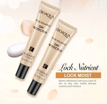 100pcs/lot BIOAQUA True Makeup Base Isolation Cream Whitening Brighten Face BB Cream Lasting Moisturing Natural Nude Make UP
100pcs/lot BIOAQUA True Makeup Base Isolation Cream Whitening Brighten Face BB Cream Lasting Moisturing Natural Nude Make UP