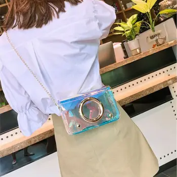 New Arrival Clear Transparent Fashion Laser Messenger Bag Women Jelly Shoulder Bag Harajuku Big Tote Girl Summer Beach Handbags
New Arrival Clear Transparent Fashion Laser Messenger Bag Women Jelly Shoulder Bag Harajuku Big Tote Girl Summer Beach Handbags