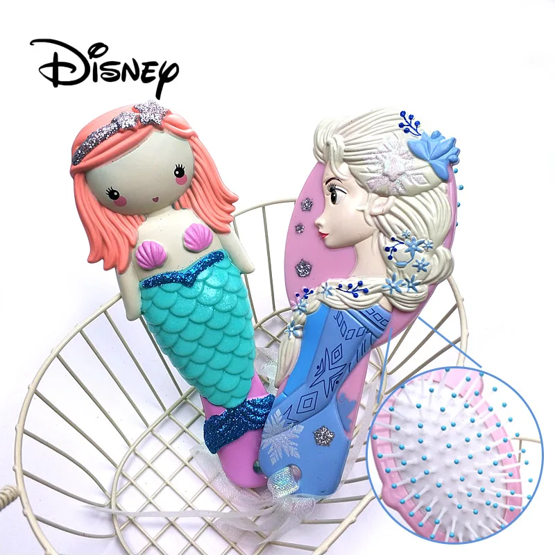 Disney Frozen Kids Comb Hairdressing Makeup Tools 3D Elsa Mermaid Brushes Hair Care Girl Mermaid Hair Massage Airbag Head Com
Disney Frozen Kids Comb Hairdressing Makeup Tools 3D Elsa Mermaid Brushes Hair Care Girl Mermaid Hair Massage Airbag Head Com
