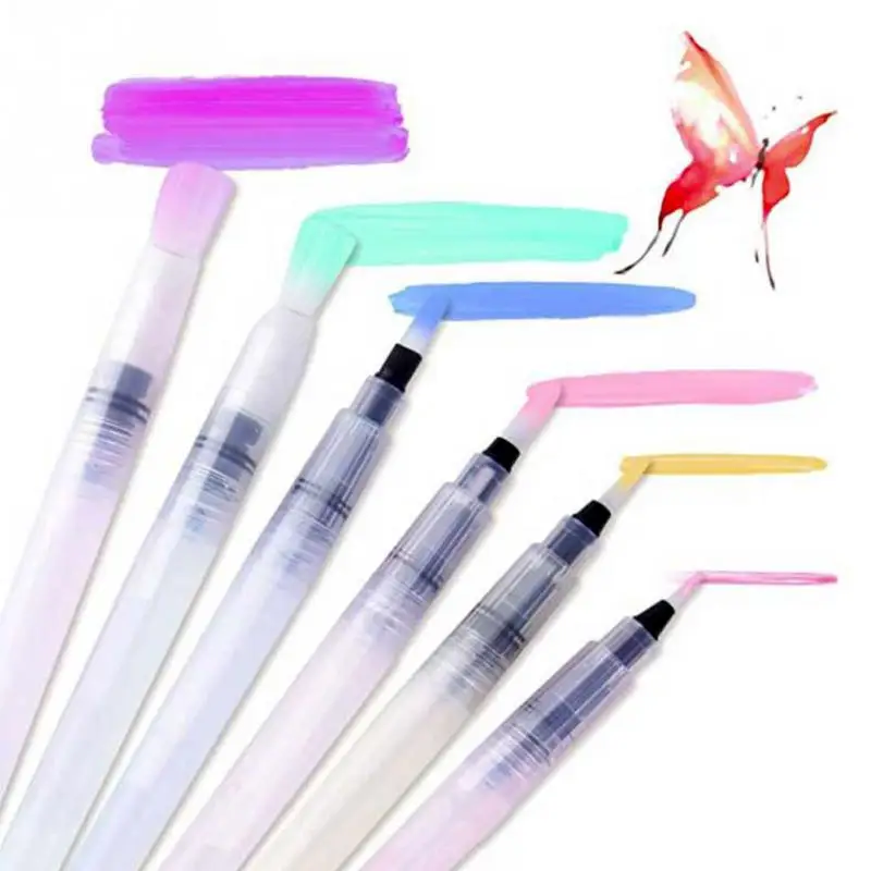 3/6Pcs Watercolour pen aquarelas Painting Brush Set Water Color Brush Soft Ink Pen for Painting Drawing tools Art Supplies
3/6Pcs Watercolour pen aquarelas Painting Brush Set Water Color Brush Soft Ink Pen for Painting Drawing tools Art Supplies
