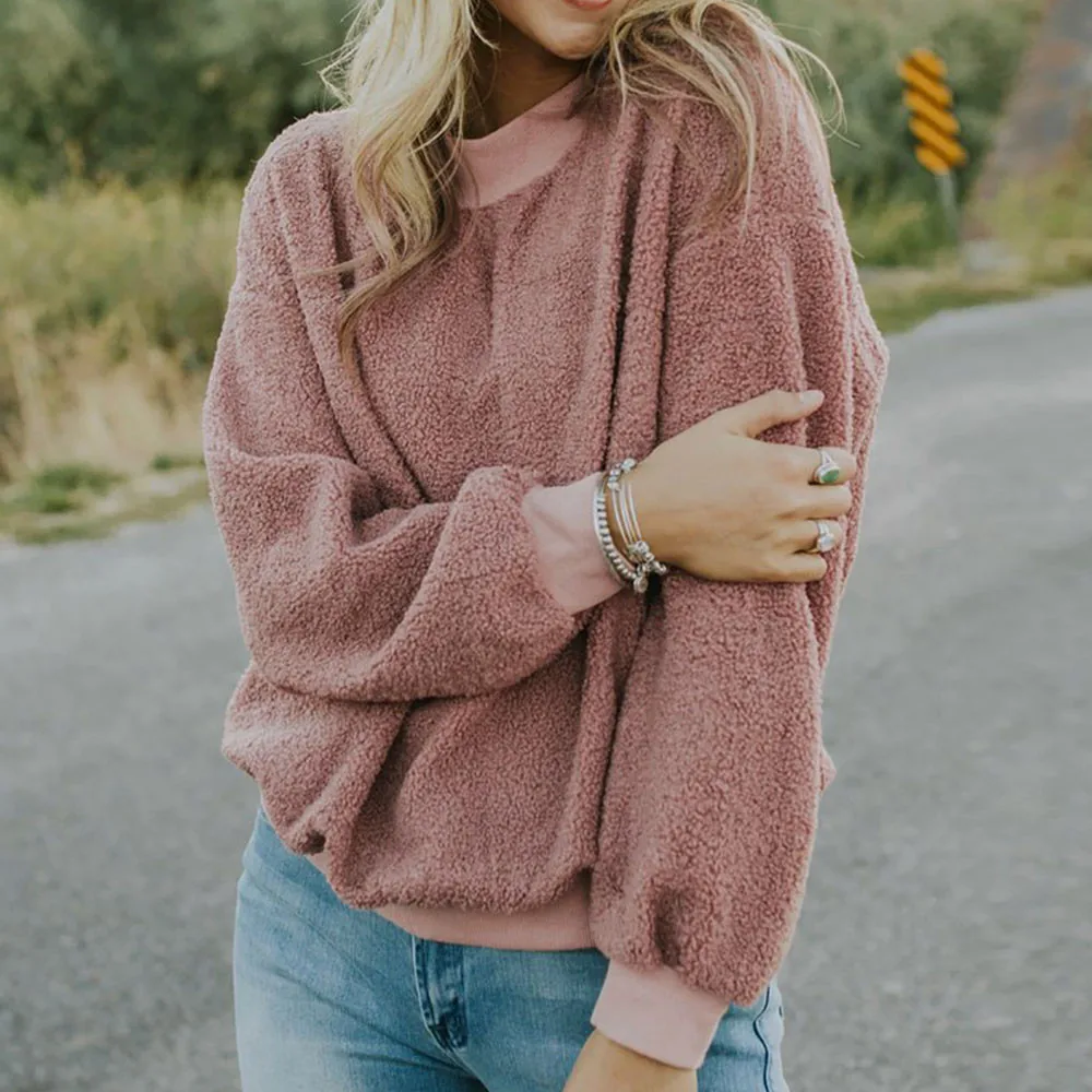 2018 Autumn Winter Women Hoodies Casual Long Sleeve Ladies Pullover Solid O Neck Female Sweatshirt Blouse
2018 Autumn Winter Women Hoodies Casual Long Sleeve Ladies Pullover Solid O Neck Female Sweatshirt Blouse