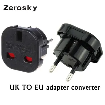Zerosky UK TO EU European Universal Trvel Charge Aadapter Plug Converter Wall Plug Socket
Zerosky UK TO EU European Universal Trvel Charge Aadapter Plug Converter Wall Plug Socket