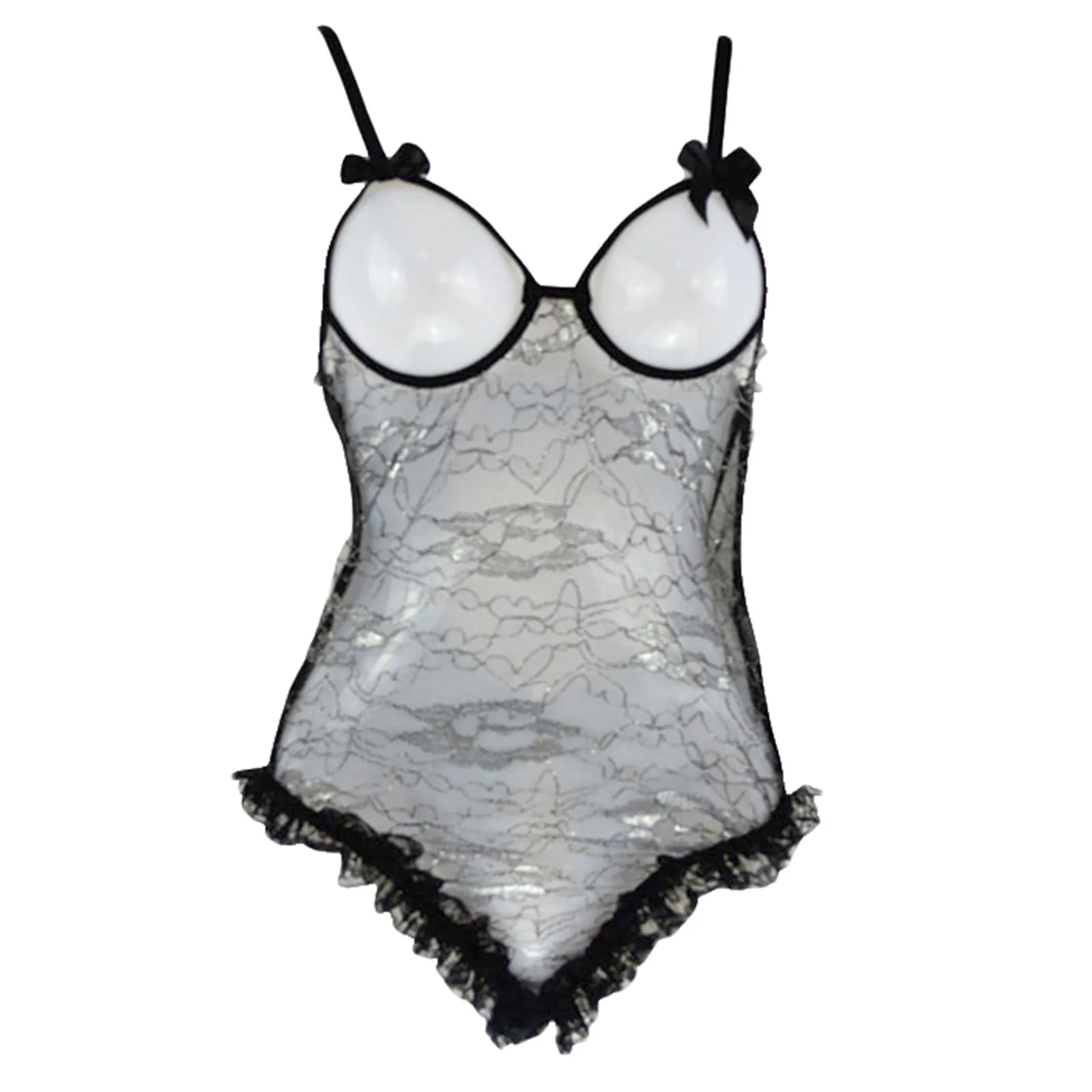 sexy black underwear lace embroidery perspective open underwear pajamas funny toys
sexy black underwear lace embroidery perspective open underwear pajamas funny toys