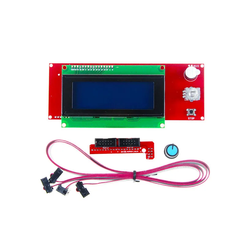 1 Pcs LCD Display 3D Printer Reprap Smart Controller Reprap Ramps 1.4 2004 LCD Control
1 Pcs LCD Display 3D Printer Reprap Smart Controller Reprap Ramps 1.4 2004 LCD Control