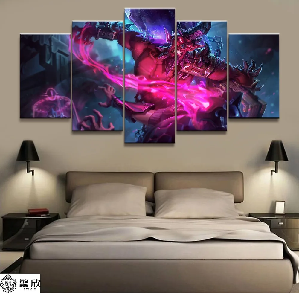 5 Panel LOL League of Legends Ryze Game Canvas Printed Painting For Living Room Wall Art Decor HD Picture Artworks Poster
5 Panel LOL League of Legends Ryze Game Canvas Printed Painting For Living Room Wall Art Decor HD Picture Artworks Poster
