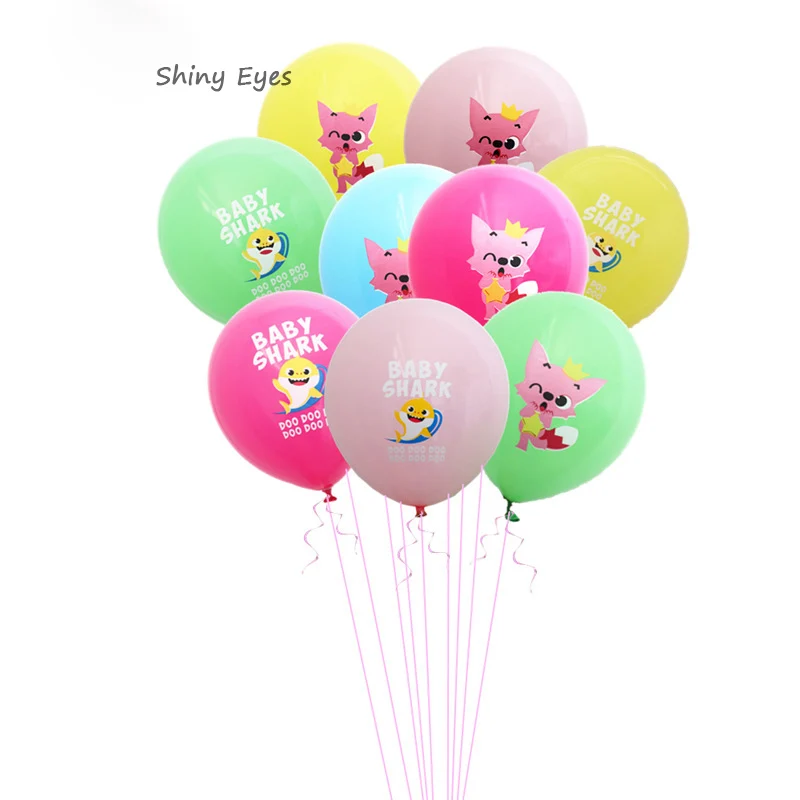 Shiny Eye Shiny Eyes 10Pcs Happy Birthday Baby Shark Balloons Baby Shower Pearl Latex Ballons Party Ball Kids Wedding Balloons
Shiny Eye Shiny Eyes 10Pcs Happy Birthday Baby Shark Balloons Baby Shower Pearl Latex Ballons Party Ball Kids Wedding Balloons