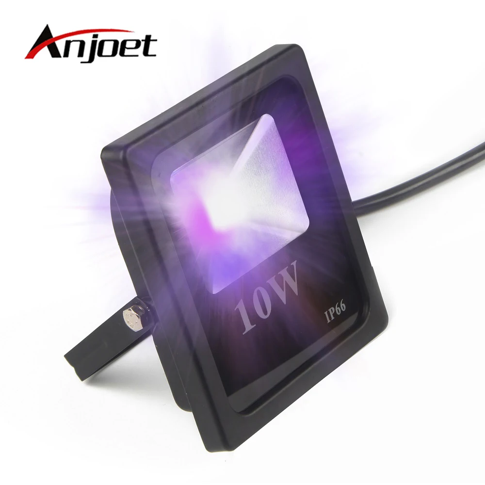 ANJOET наружный прожектор 10 Вт UV LED 395нм Ультрафиолетовый IP66-Waterproof (85 в-265 в) AC для диско-ночных клубов DJ, сценический свет
ANJOET наружный прожектор 10 Вт UV LED 395нм Ультрафиолетовый IP66-Waterproof (85 в-265 в) AC для диско-ночных клубов DJ, сценический свет